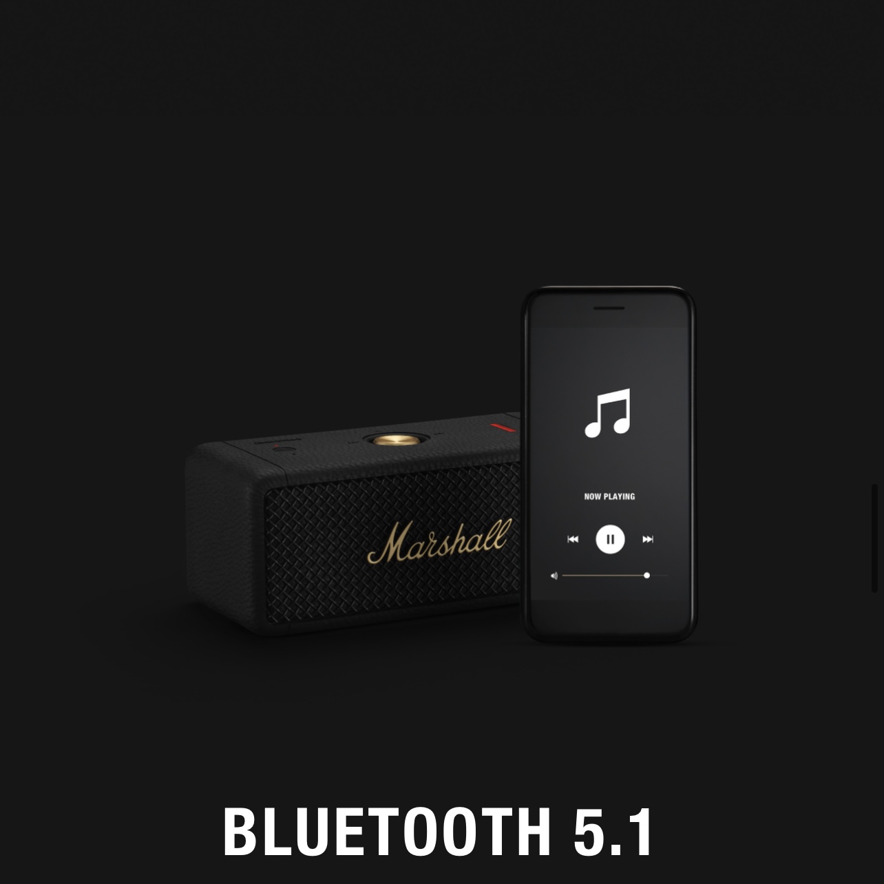 Loa Bluetooth Marshall Emberton M2 , chất âm 360 đỉnh cao , Công Suất 20W- Pin 20 Giờ, Kháng Nước Và Bụi Chuẩn IP67 , bảo hành 24 tháng