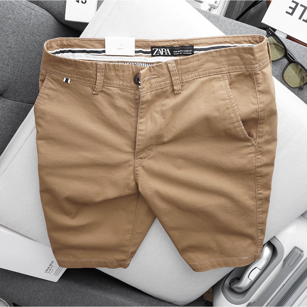 Quần Kaki Lửng Zara Cho Nam Cao Cấp