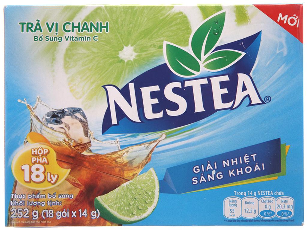 Trà Vị Chanh NESTEA 252g (18 gói x 14g)