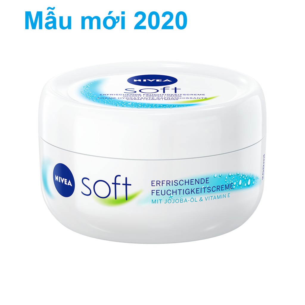 Kem dưỡng ẩm chuyên sâu Nivea Soft của Đức 200ml - Ceria Cosmetics Store
