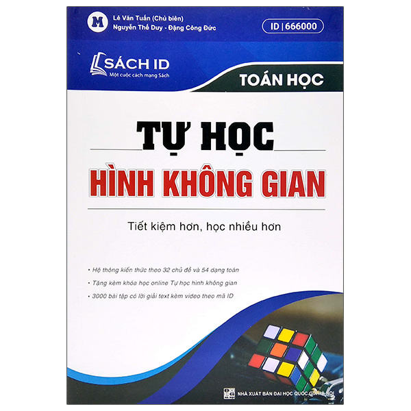 Fahasa - sách id một cuộc cách mạng sách - toán học - tự học hình không gian