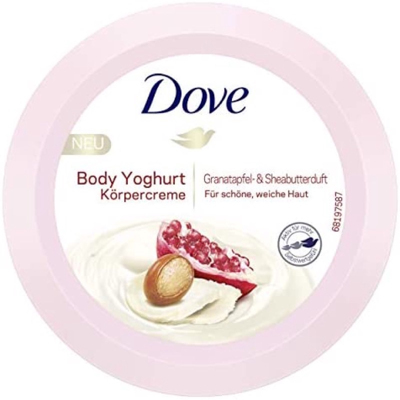 [HÀNG ĐỨC] Dưỡng Thể Dove body yoghurt 250ml