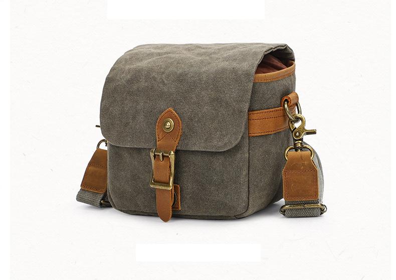[HCM]Túi máy ảnh cao cấp vải canvas K67