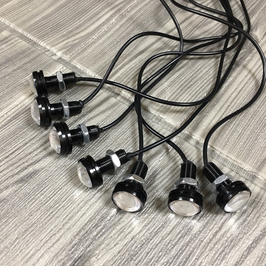 Đèn led nút áo 1 cặp loại bóng 2 led kích thước 23mm