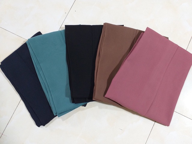 Quần tây công sở baggy ống lệch