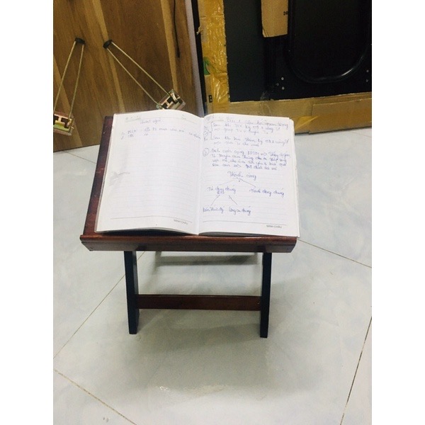 Bible Reading Shelf - Foldable Wooden Bookshelf