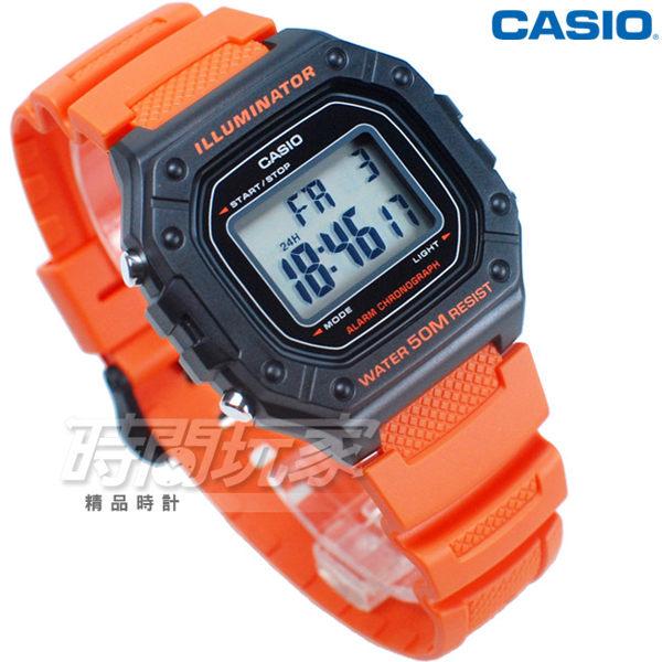 Đồng hồ nam Casio Anh Khuê W-218H-4B2VDF