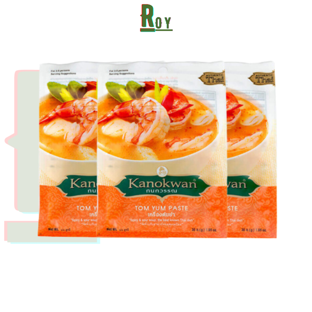 [HCM]Bột lẩu thái (Tom Yum Paste) Kanokwan 500g