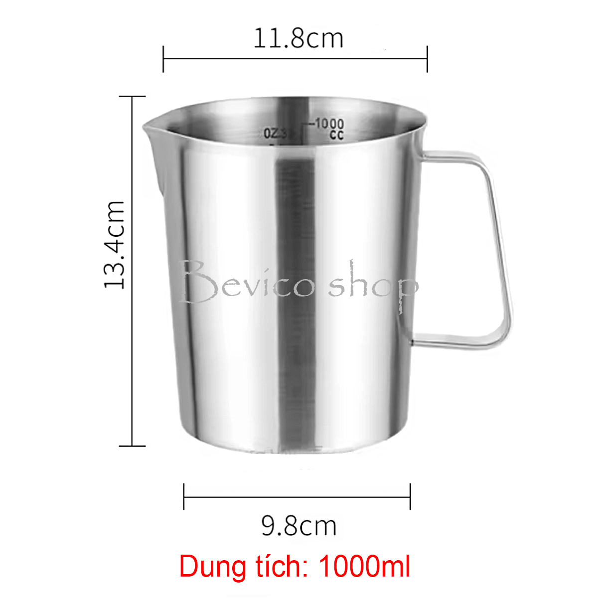 Cup 304 stainless steel split bar 500ml/700ml/1000mL/1500ml/ 2000ml