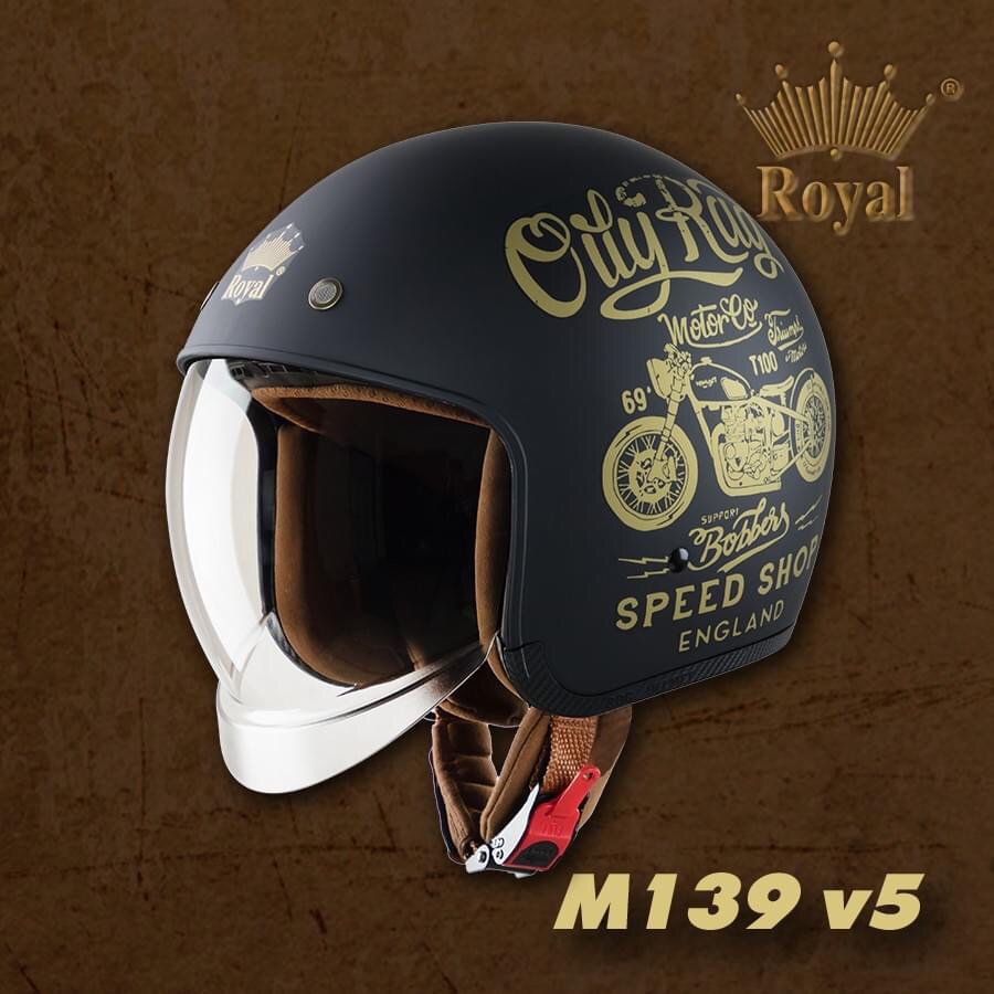 Nón Bảo hiểm RoYAL helmet M139 V5