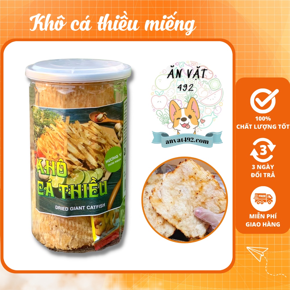 Cá thiều miếng tẩm vị 200g - ăn vặt 492
