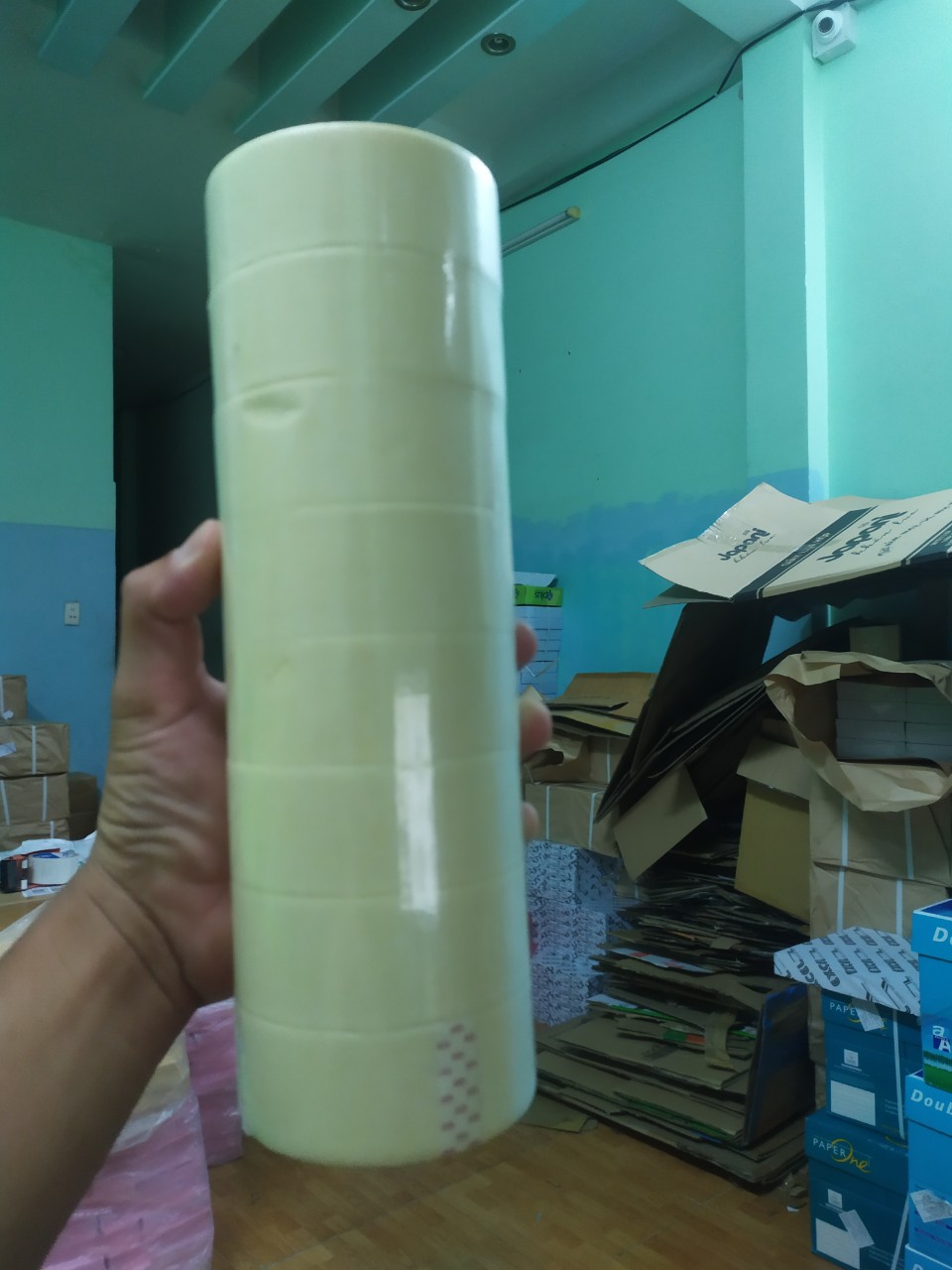 [HCM]Cây 6 Cuộn Băng Keo Giấy 5F