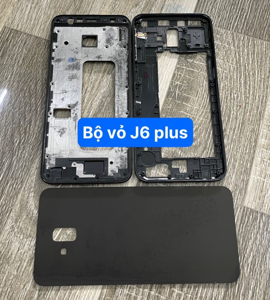Bộ xương vỏ samsung J6 plus / J6+ (zin)