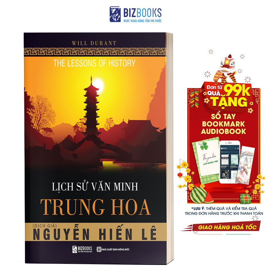 Bizbooks - Sách - Lịch Sử Văn Minh Trung Hoa