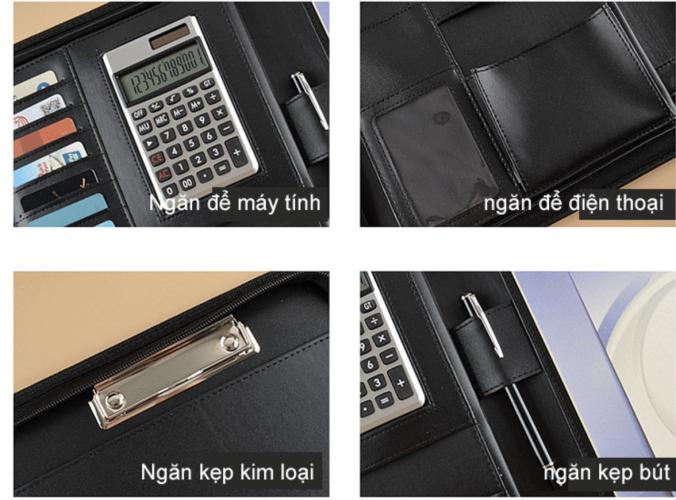 IT - Cặp táp kẹp văn kiện A4 đa năng