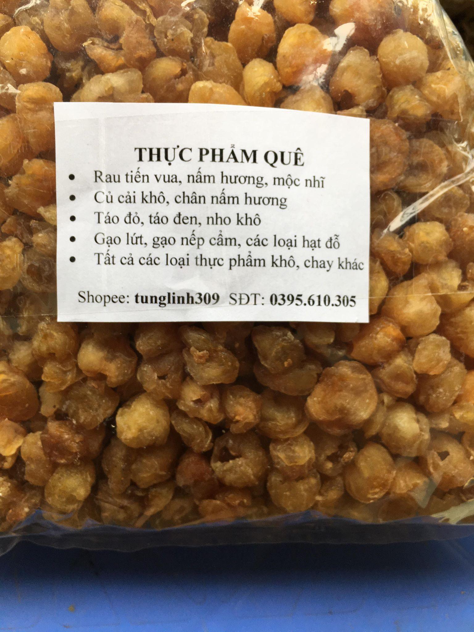 Long Nhãn Khô Hưng Yên loại 1 (Gói 1kg)