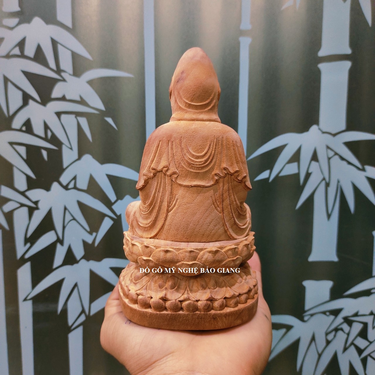 Tượng phật bà quan âm gỗ xá xị