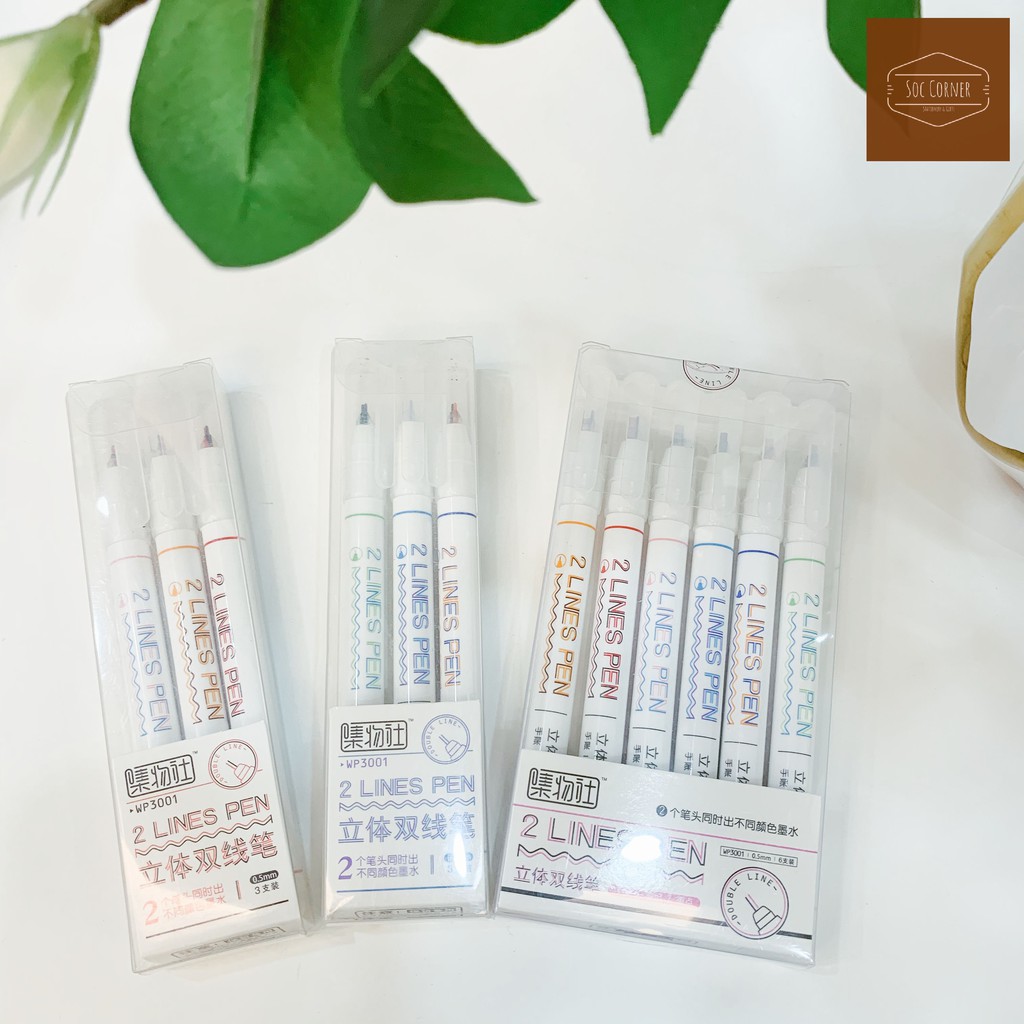 [HCM]1 CÂY BÚT 2 LINES PEN
