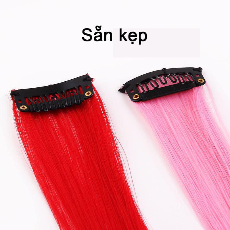 Một line tóc màu sắc, phụ kiện giúp tóc thêm xinh.