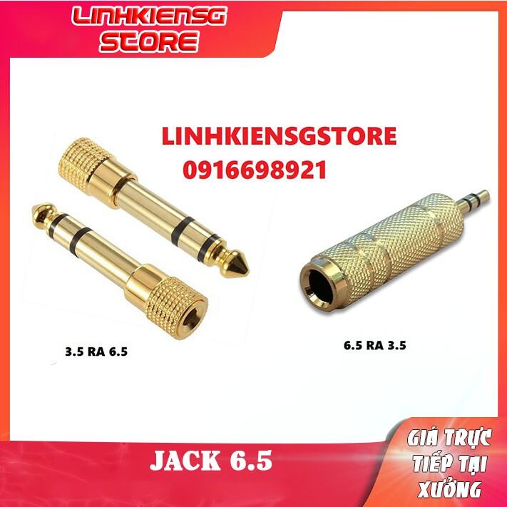 Jack chuyển 6.5 sang 3.5mm