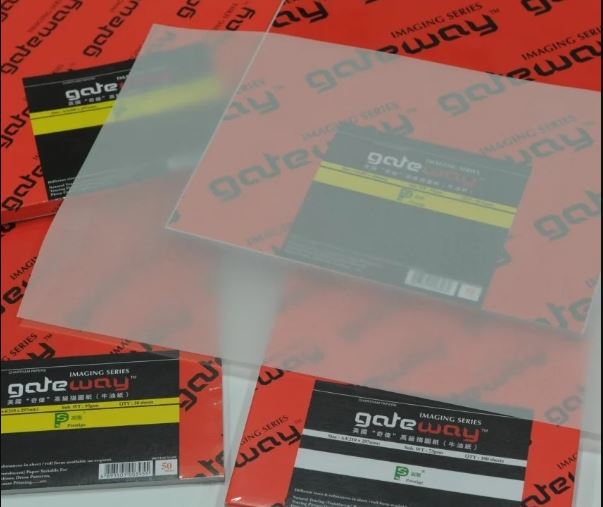 Giấy can A3, một xấp 20 tờ