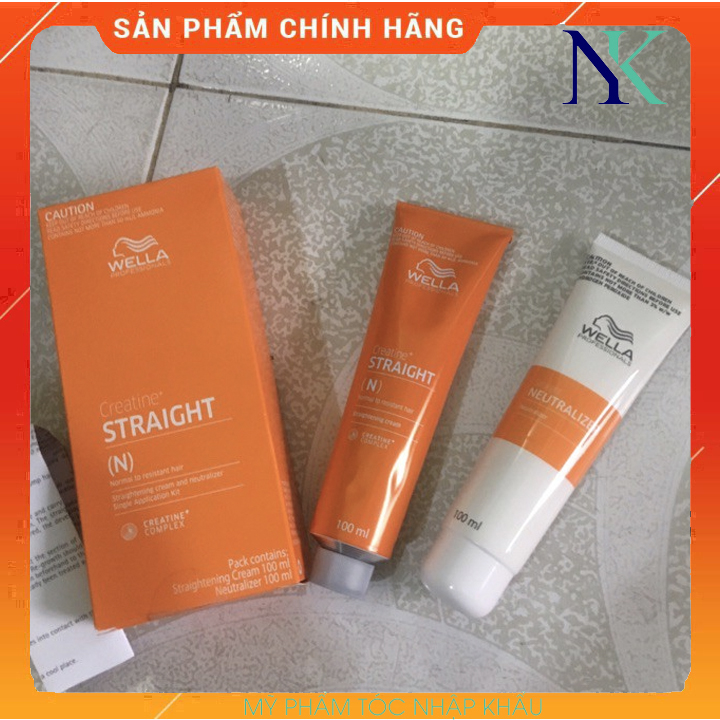 [HCM]Thuốc Duỗi Tóc Wella Dạng Gel Màu Cam (Cty Phú Thái) 100Ml