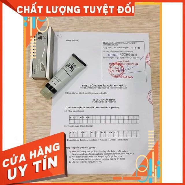 Gel hút mụn ACNE Dr Lacir