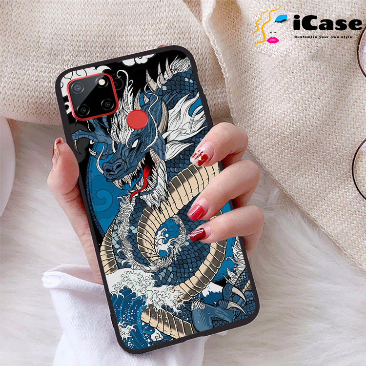 Ốp lưng Realme C12 viền dẻo TPU BST Rong