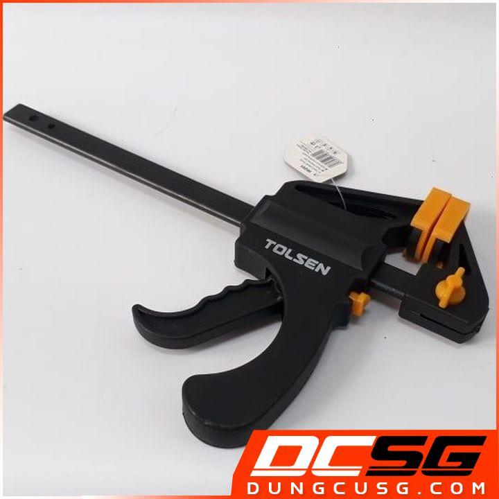 Kẹp gỗ nhanh 6'' ( đen ) TOLSEN - 10201 [DCSG]