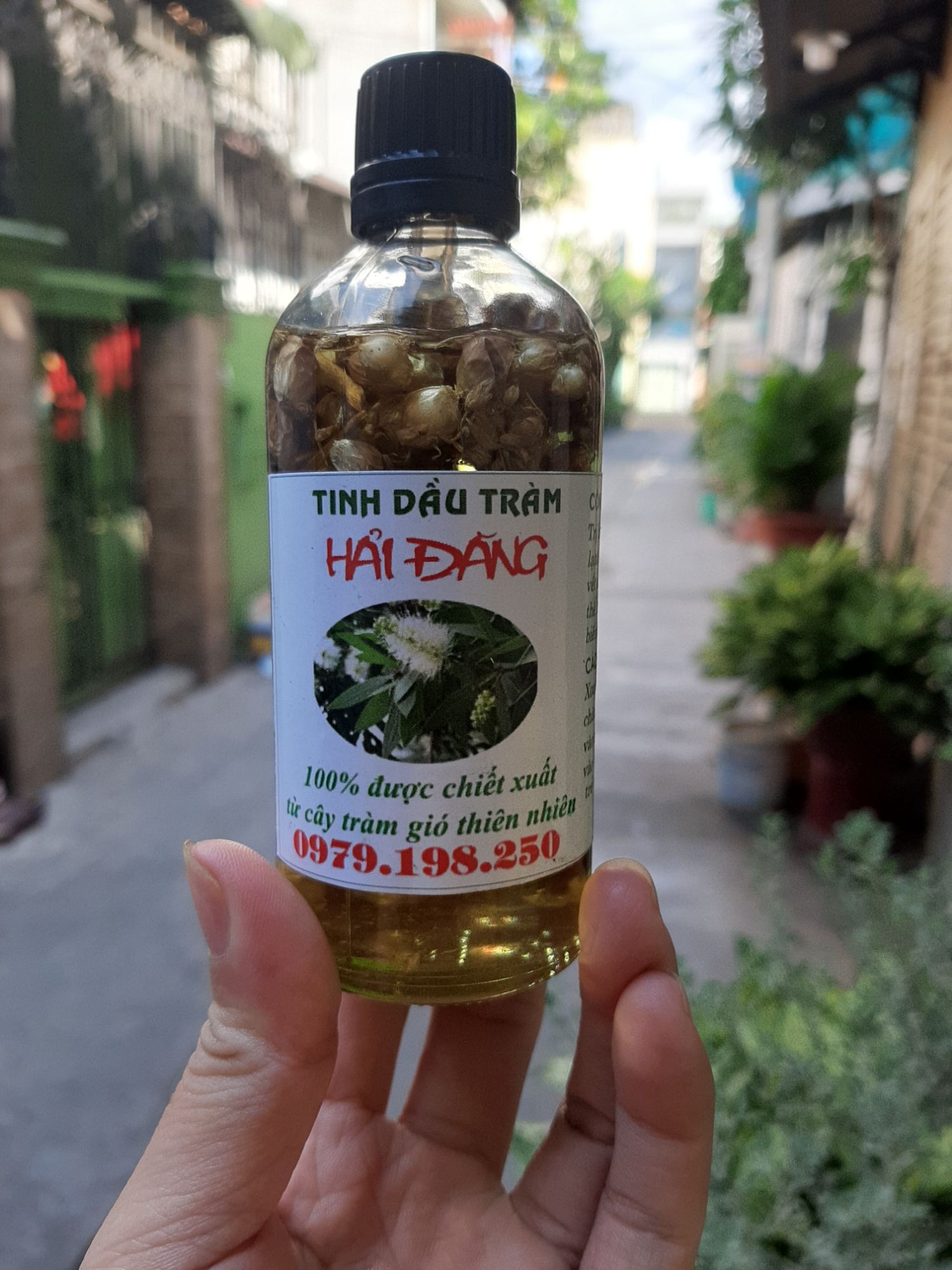 [HCM]Tinh dầu tràm nguyên chất nhà nấu