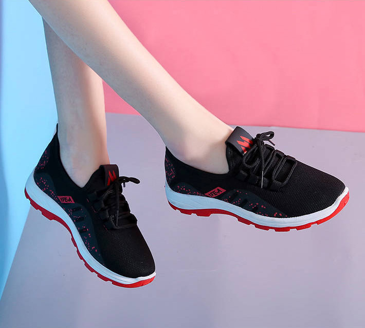 Giày thể thao nữ, giày sneaker nữ đế cao su đi siêu êm, vải mềm ôm chân gn30