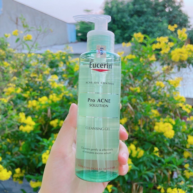 Sữa Rửa Mặt Cho Da Mụn Eucerin Cleansing Gel Pro Acne Solution 200ml