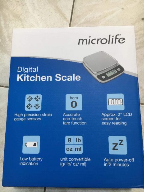 Cân Nhà Bếp Điện Tử Microlife Ck772