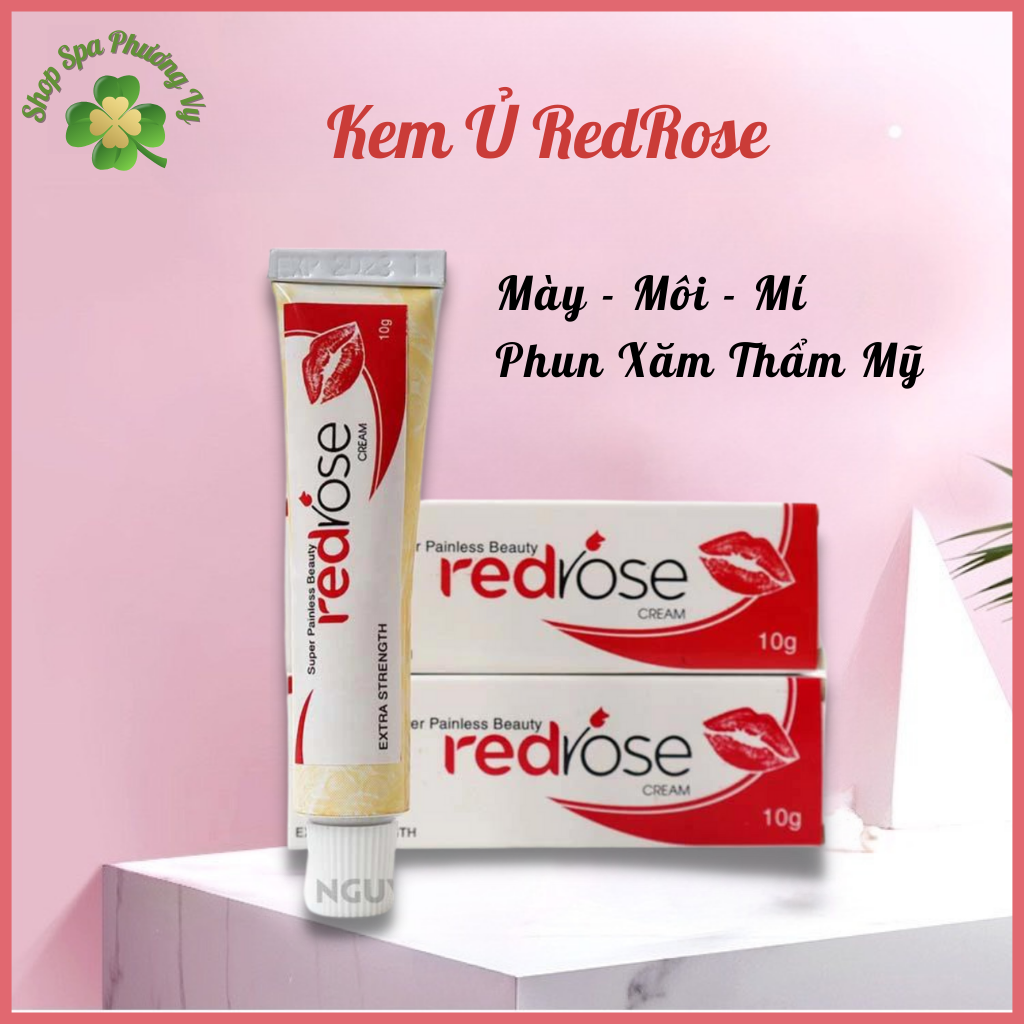 Kem ủ tê redrose mày môi mí phun xăm thẩm mỹ 10g