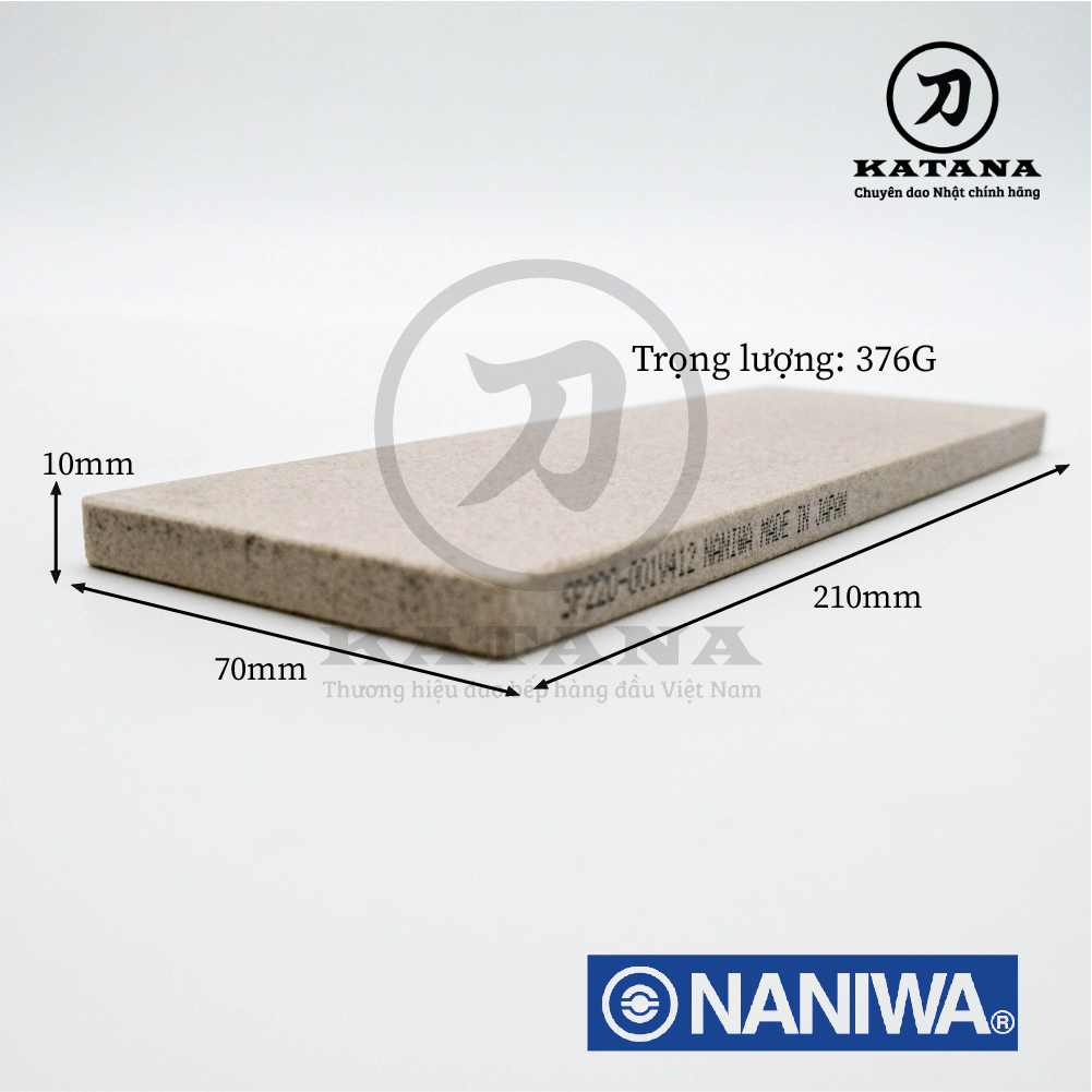 Đá mài phá Naniwa Nhật Bản #220 SUPER SP 402 (210x70x10)
