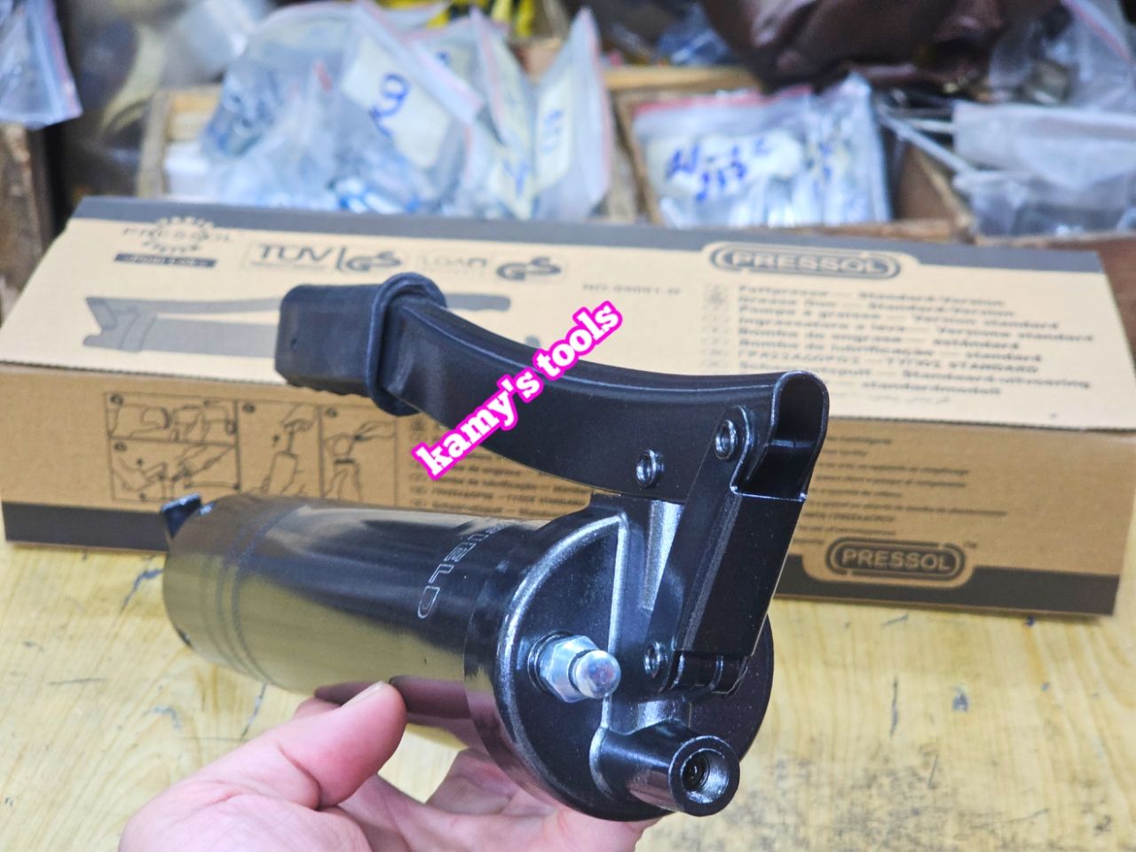 Espresso 500cc manual fat pump (grease pump, grease pump handle)