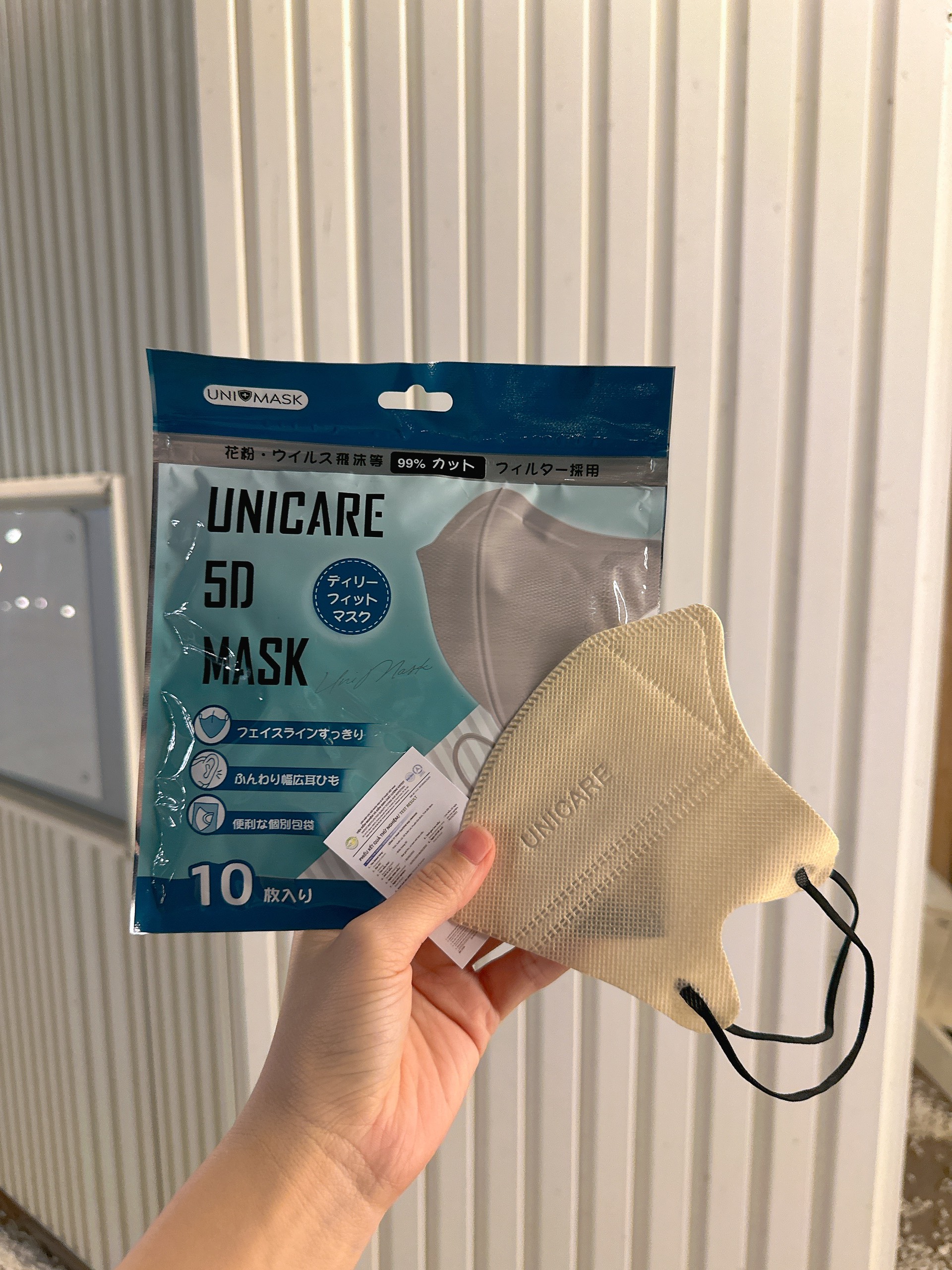 Combo 100c Khẩu Trang 5D CHÍNH HÃNG UNIMASK