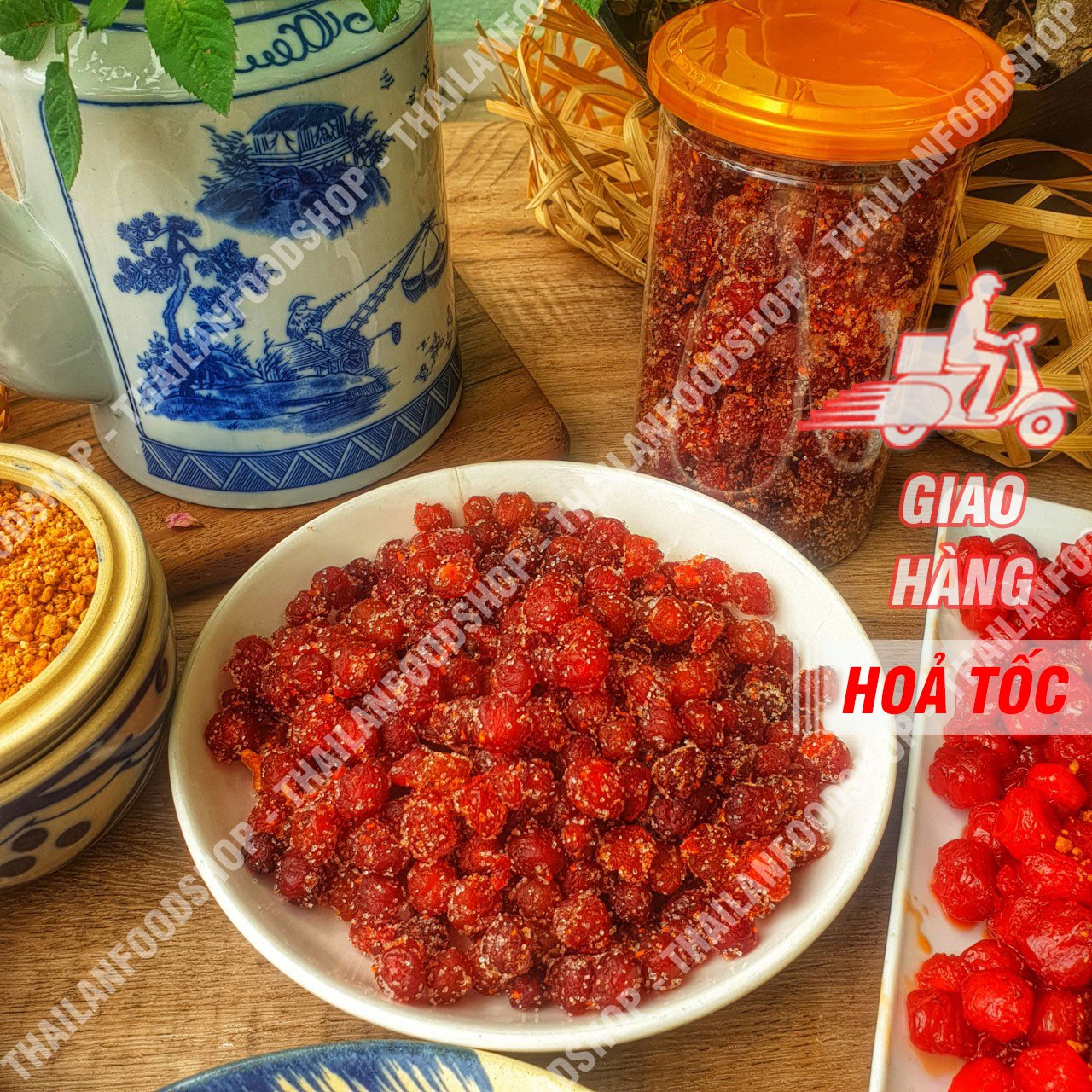 Chùm Ruột Sấy Chanh Muối - Lon 500gr