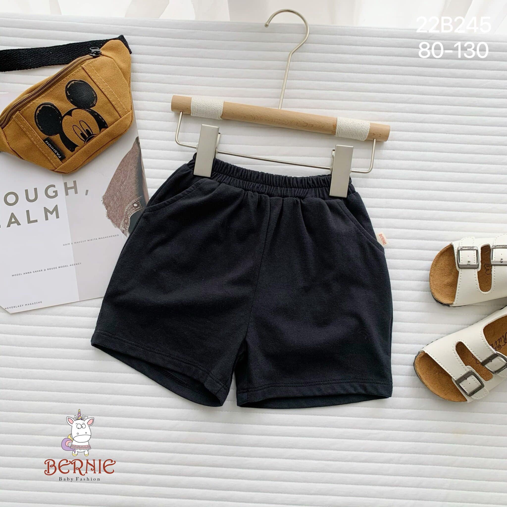 Bộ polo Mickey 1928 Bernie cho bé trai