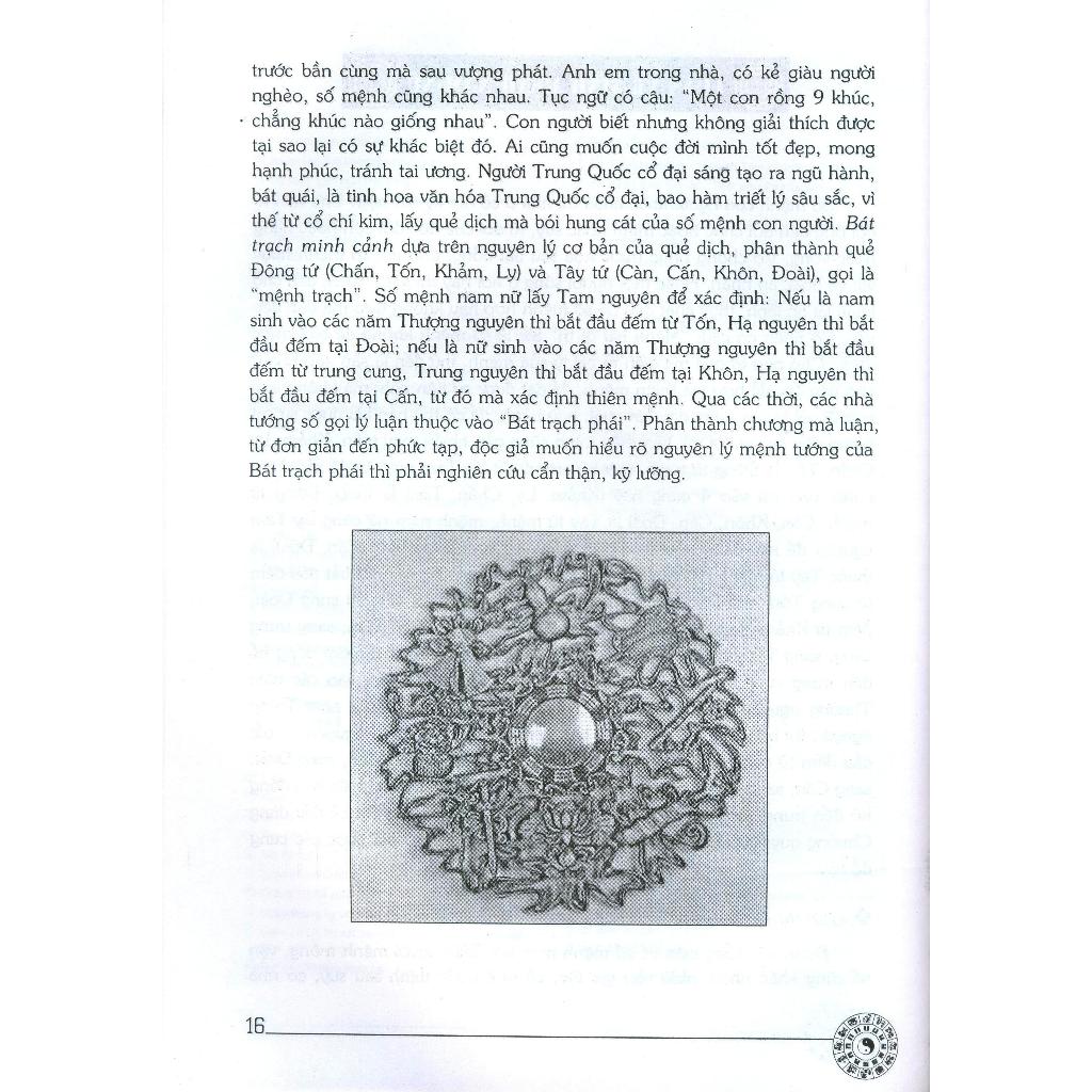Sách - Bát trạch minh cảnh (bìa cứng)