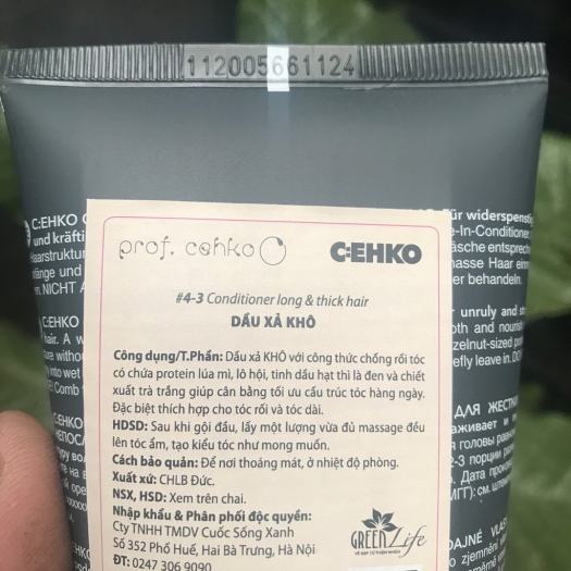 Kem xả khô CEHKO cho tóc uốn 200ML