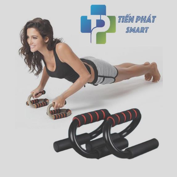 Dụng Cụ Tập Chống Đẩy Hiệu Qủa,(Bộ 2 Chiếc) Dụng Cụ Tập Hít Đất Bằng Thép Cao Cấp Hình Chữ S Nhỏ Gọn Chống Trượt