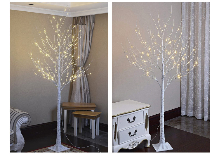 Đèn LED trang trí, đèn cây BẠCH DƯƠNG 60cm-1m8