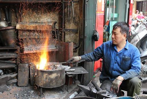 Dao tông CS039  cán gỗ chặt cây , chặt củi