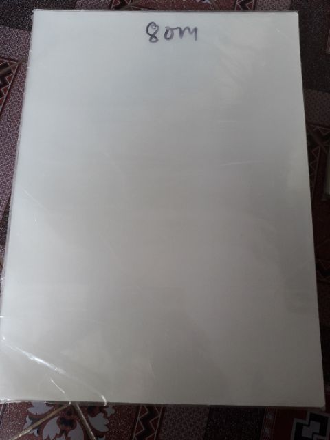 01 Tập Màng Ép Plastic 80Mic Khổ A3 (100 Tờ)