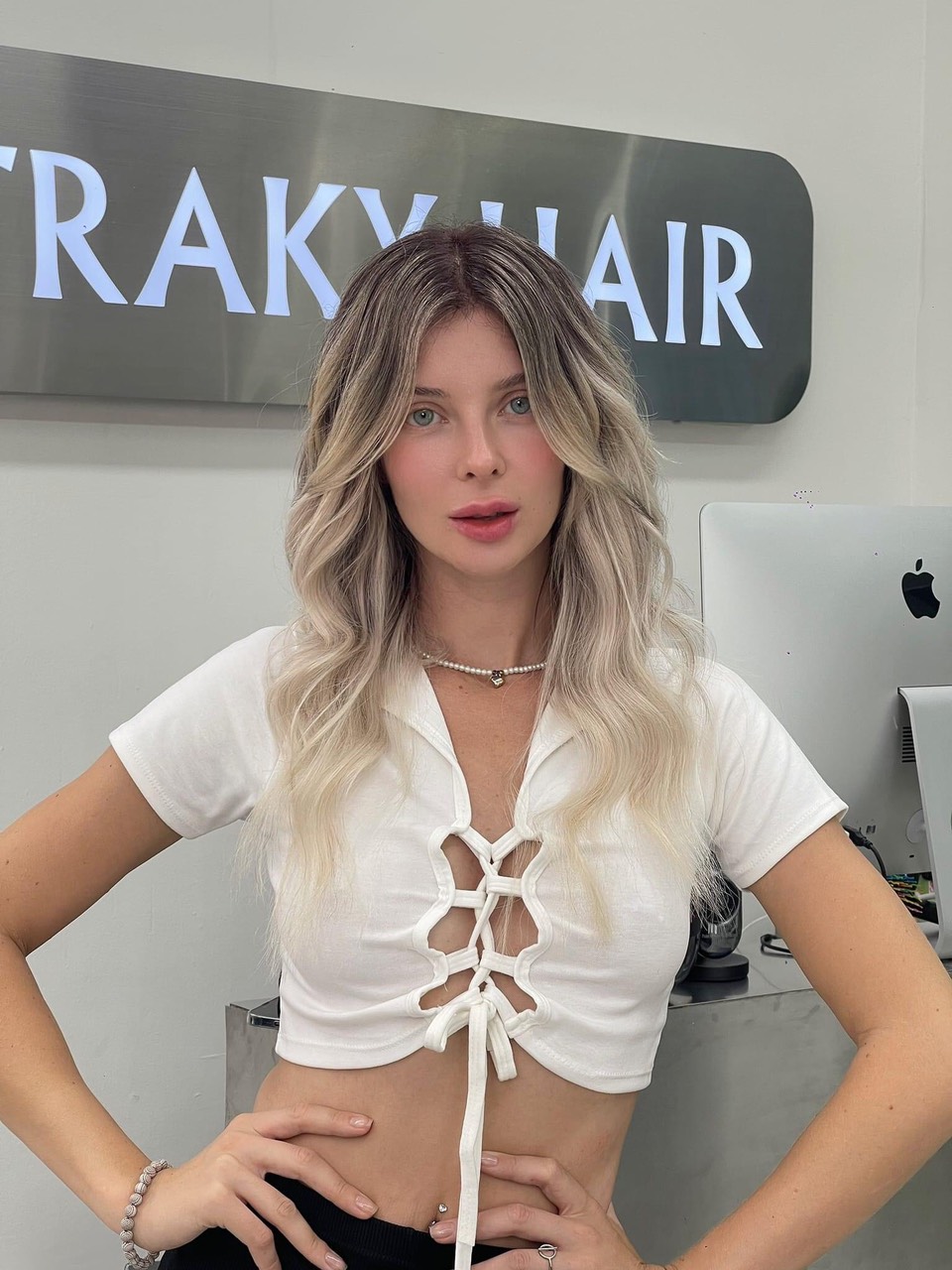 Combo White Hair Dye Platinum + Oxygen