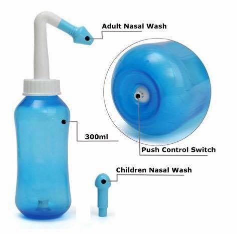 Bình rửa mũi có van điều chỉnh