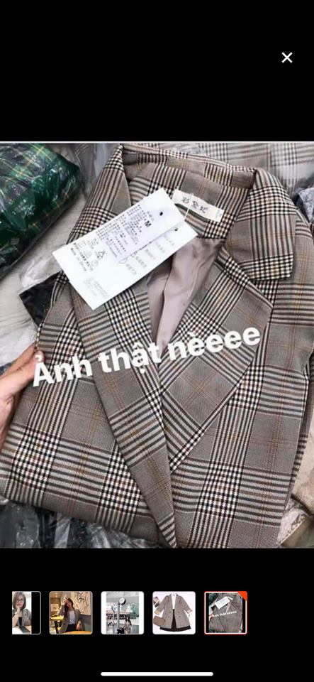 Áo khoác Vest nữ phối nút Sang Trọng