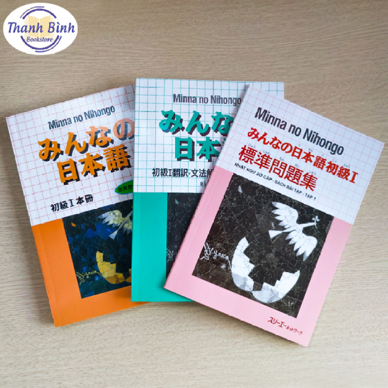 Bộ Sach Giao Trinh Tiếng Nhật Minna No Nihongo I Trinh độ Sơ Cấp N5 Trọn