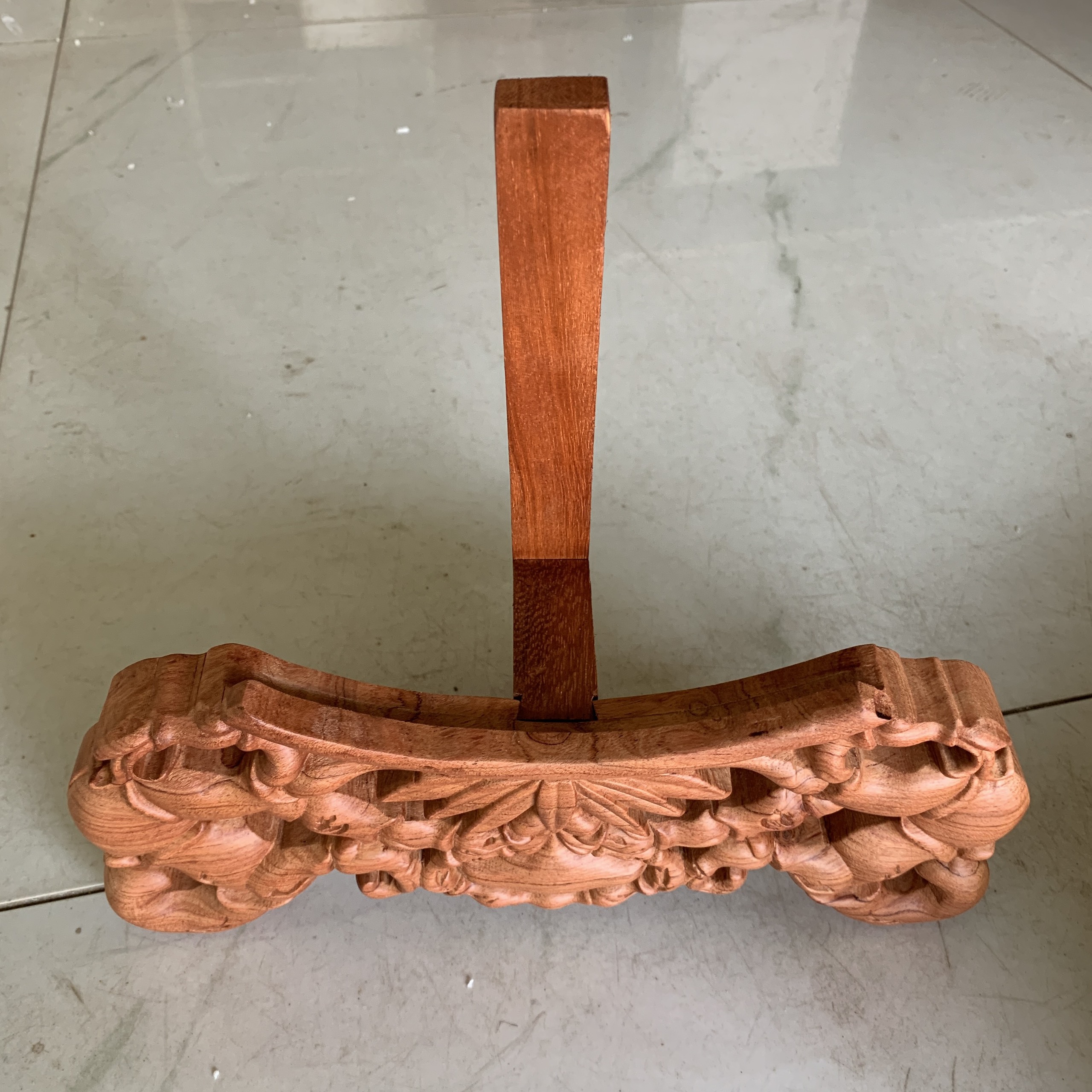 Tranh đĩa gỗ (mẫu chữ Tâm) đường kính 30 cm